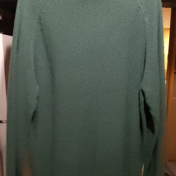 Polo green wool sweater - Picture 3 of 4